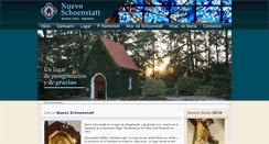 Desktop Screenshot of nuevoschoenstatt.org.ar